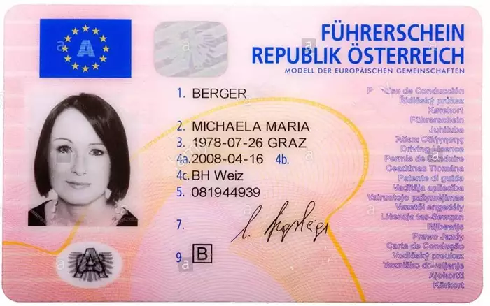 Buy Austrian Driving License